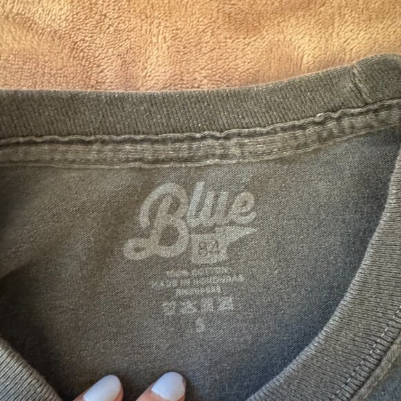 Carlsbad Caverns Grey and Neon Long Sleeve T Shirt - Picture 3 of 4